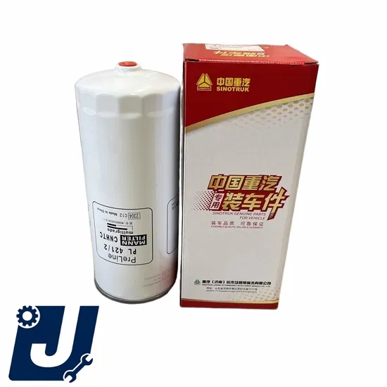 Прочный и эффективный картриджный фильтрующий элемент со сбалансированными деталями для легких грузовиков Shacman Delong