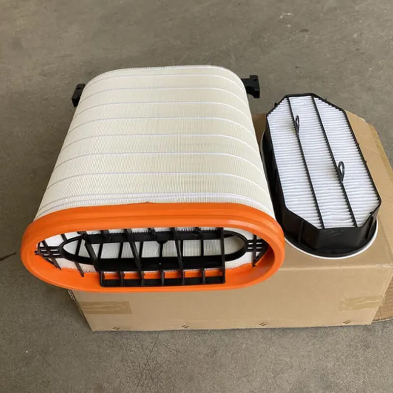 Высокое качество HOWO A7 C7h T7h T5g Воздушный фильтр Грузовик Воздушный фильтр 710W08405-0021 710W08405-0017s 710W08405-0017 Wg9525195201