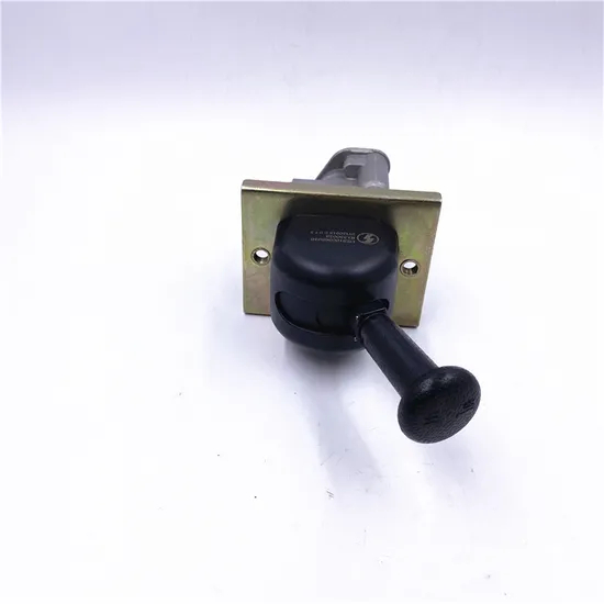 Wg9000360169 Ручной клапан с тремя отверстиями для запасных частей Sinotruk HOWO Hohan FAW Shacman Dongfeng Beiben Foton