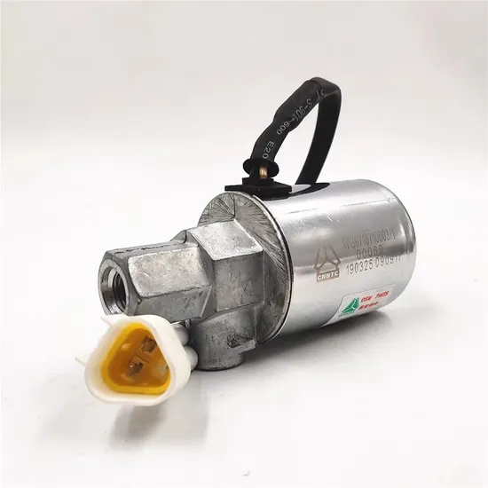 Wg9000360525 Клапан насоса управления грузовиком Sinotruck HOWO Запасные части для грузовиков Регулирующий клапан прицепа